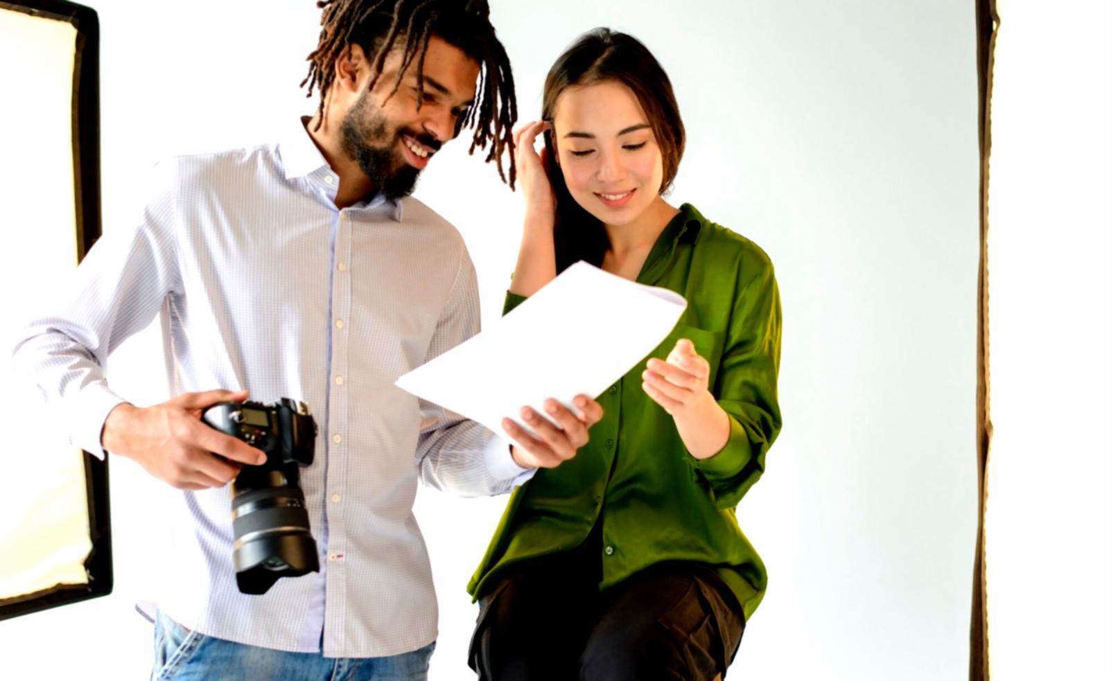 Espace de travail moderne pour l'accompagnement financier